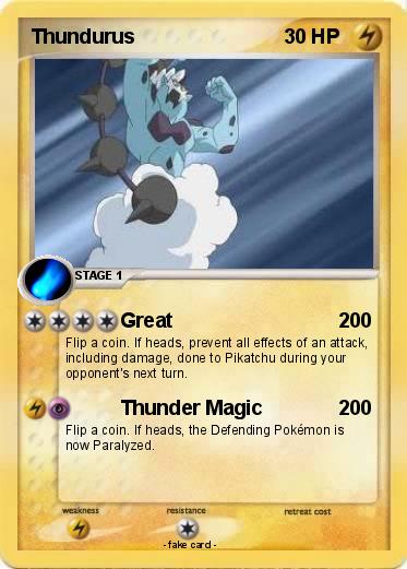 Pokemon Thundurus