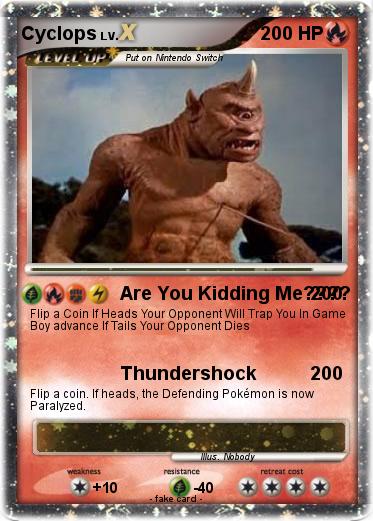 Pokemon Cyclops