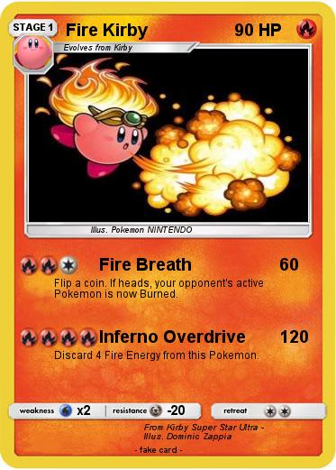 Pokemon Fire Kirby