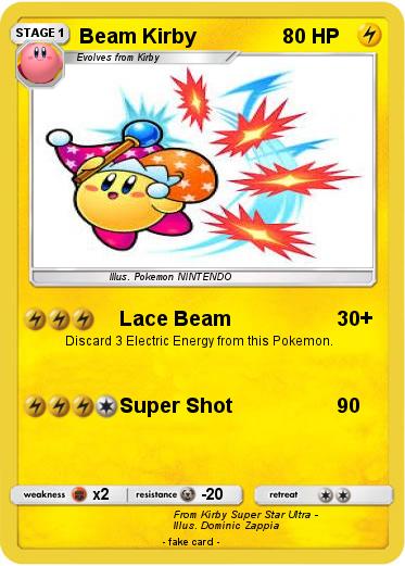 Pokemon Beam Kirby