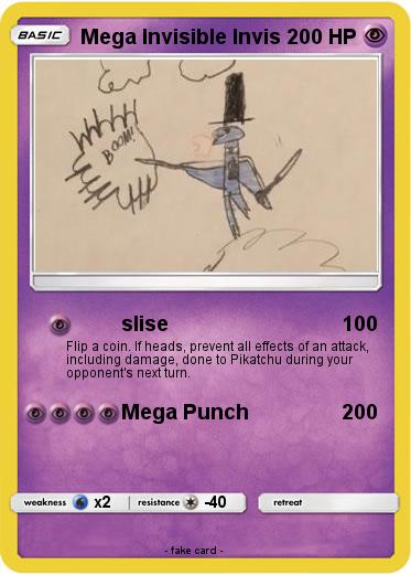 Pokemon Mega Invisible Invis