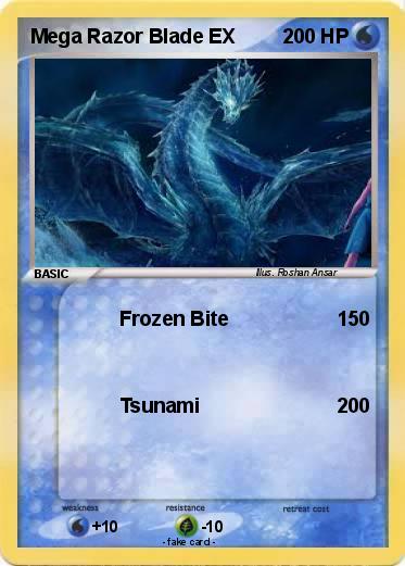 Pokemon Mega Razor Blade EX