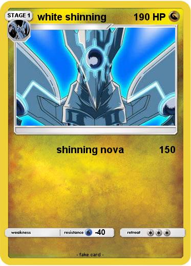 Pokemon white shinning