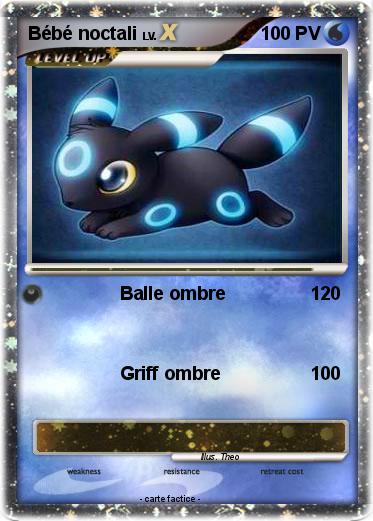 Pokemon Bébé noctali