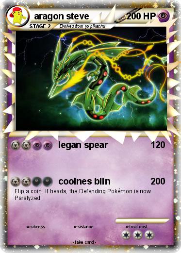 Pokemon aragon steve