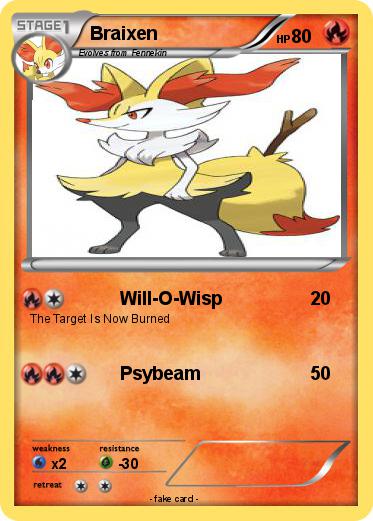 Pokemon Braixen