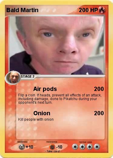 Pokemon Bald Martin