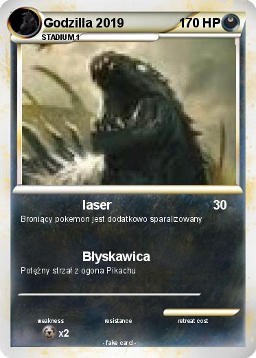 Pokemon Godzilla 2019