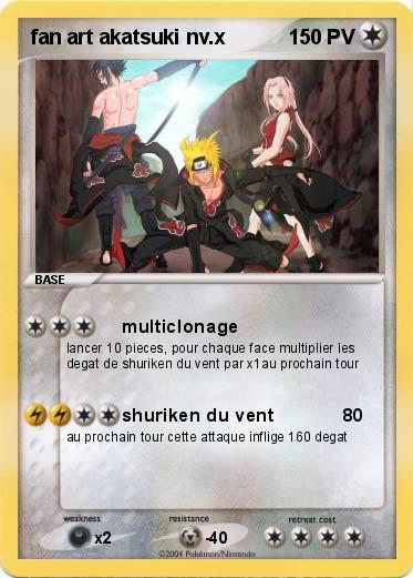 Pokemon fan art akatsuki nv.x