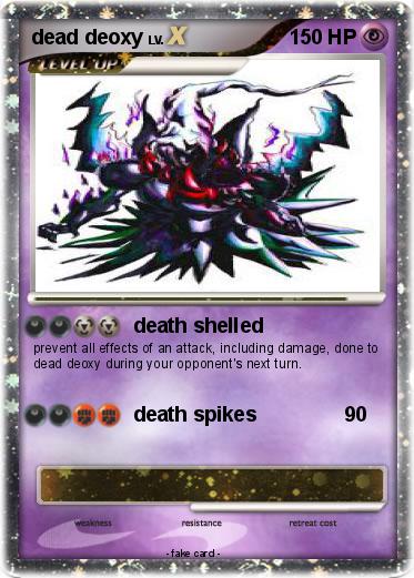 Pokemon dead deoxy