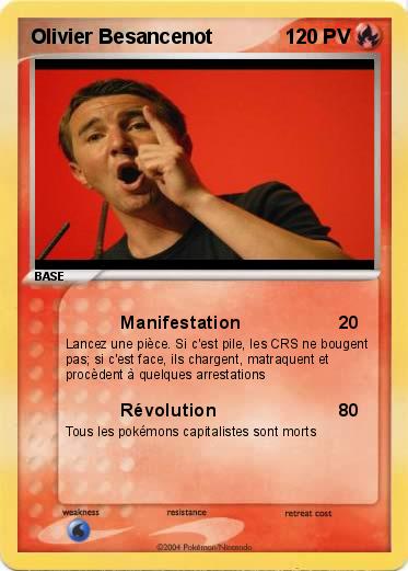 Pokemon Olivier Besancenot