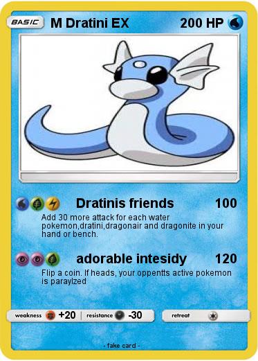 Pokemon M Dratini EX