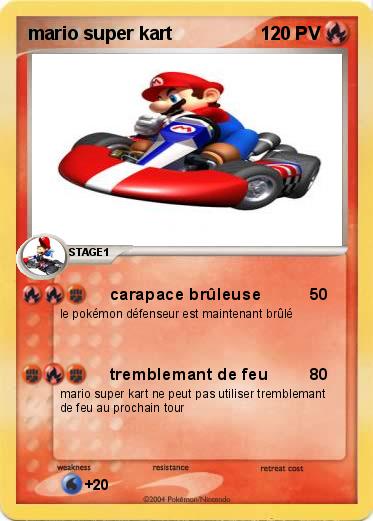 Pokemon mario super kart 