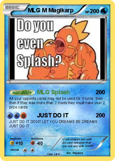 Pokemon MLG M Magikarp