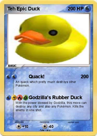 Pokemon Teh Epic Duck