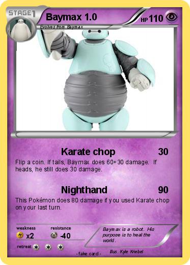 Pokemon Baymax 1.0