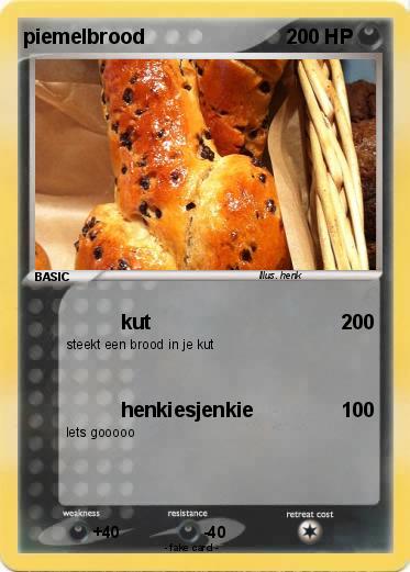 Pokemon piemelbrood