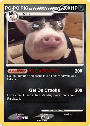 Pokemon PO-PO PIG