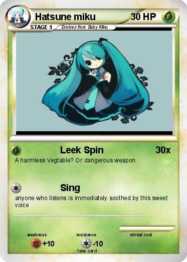 Pokemon Hatsune miku