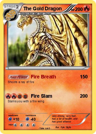 Pokemon The Gold Dragon