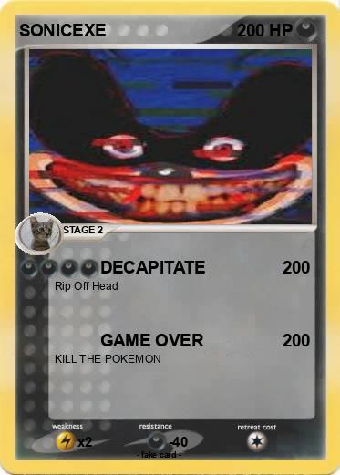 Pokemon SONICEXE