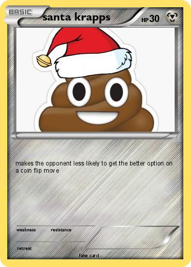Pokemon santa krapps
