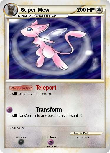 Pokemon Super Mew