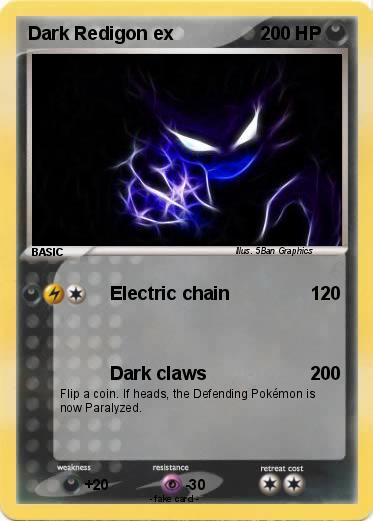 Pokemon Dark Redigon ex