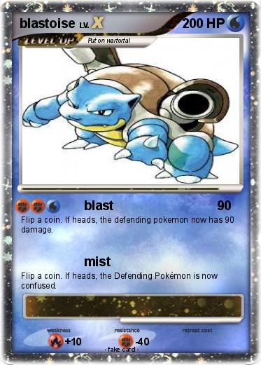 Pokemon blastoise