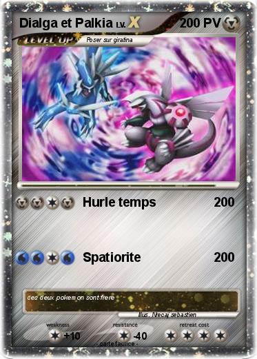 Pokemon Dialga et Palkia