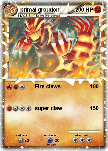 Pokemon primal groudon