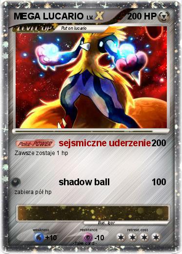 Pokemon MEGA LUCARIO