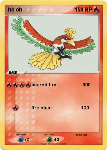 Pokemon ho oh