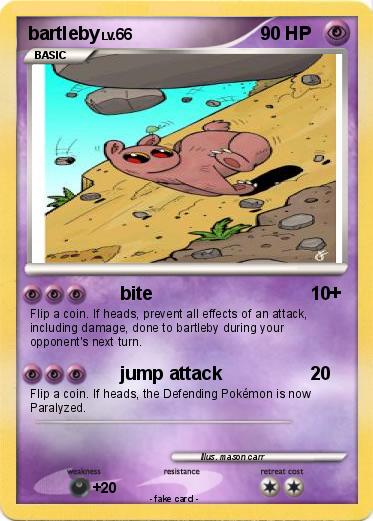 Pokemon bartleby