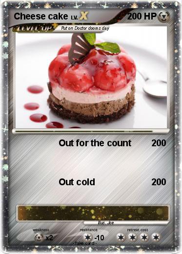 Pokemon Cheese cake