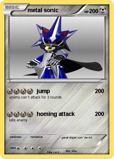 Pokemon metal sonic