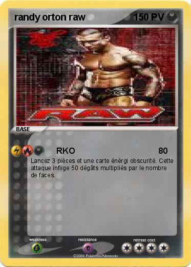 Pokemon randy orton raw