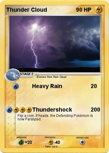 Pokemon Thunder Cloud