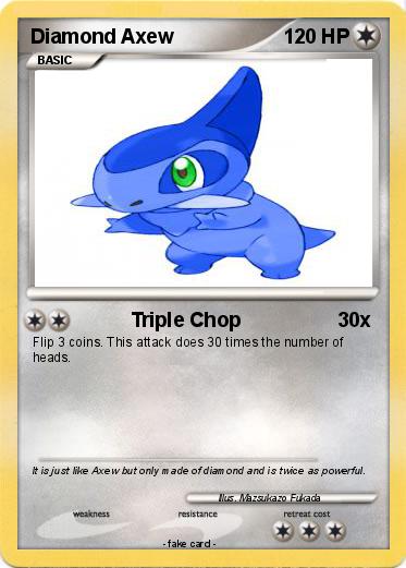Pokemon Diamond Axew