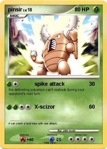 Pokemon pinsir