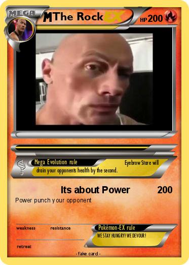 Pokemon The Rock