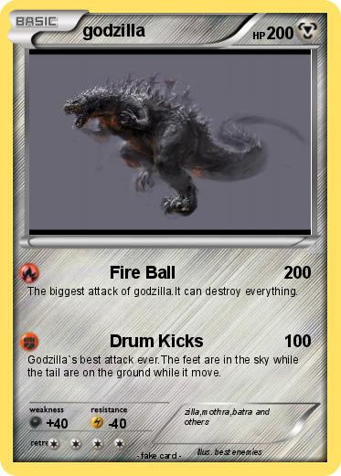 Pokemon godzilla