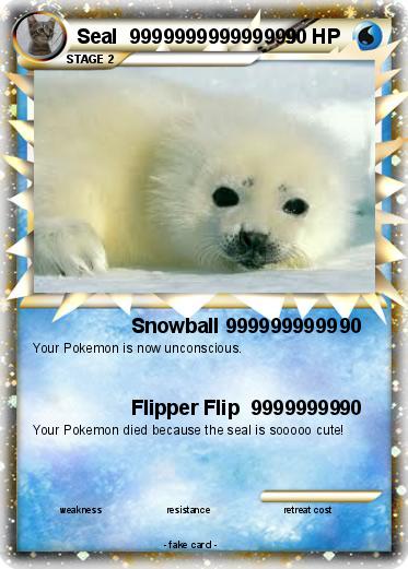 Pokemon Seal  999999999999999