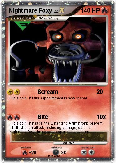 Pokemon Nightmare Foxy