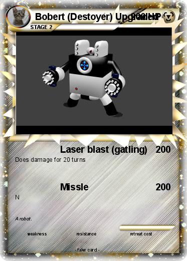 Pokemon Bobert (Destoyer) Upgraded
