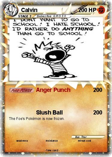 Pokemon Calvin