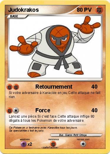 Pokemon Judokrakos
