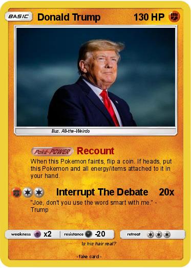 Pokemon Donald Trump