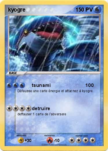 Pokemon kyogre