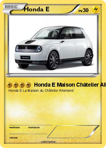 Pokemon Honda E